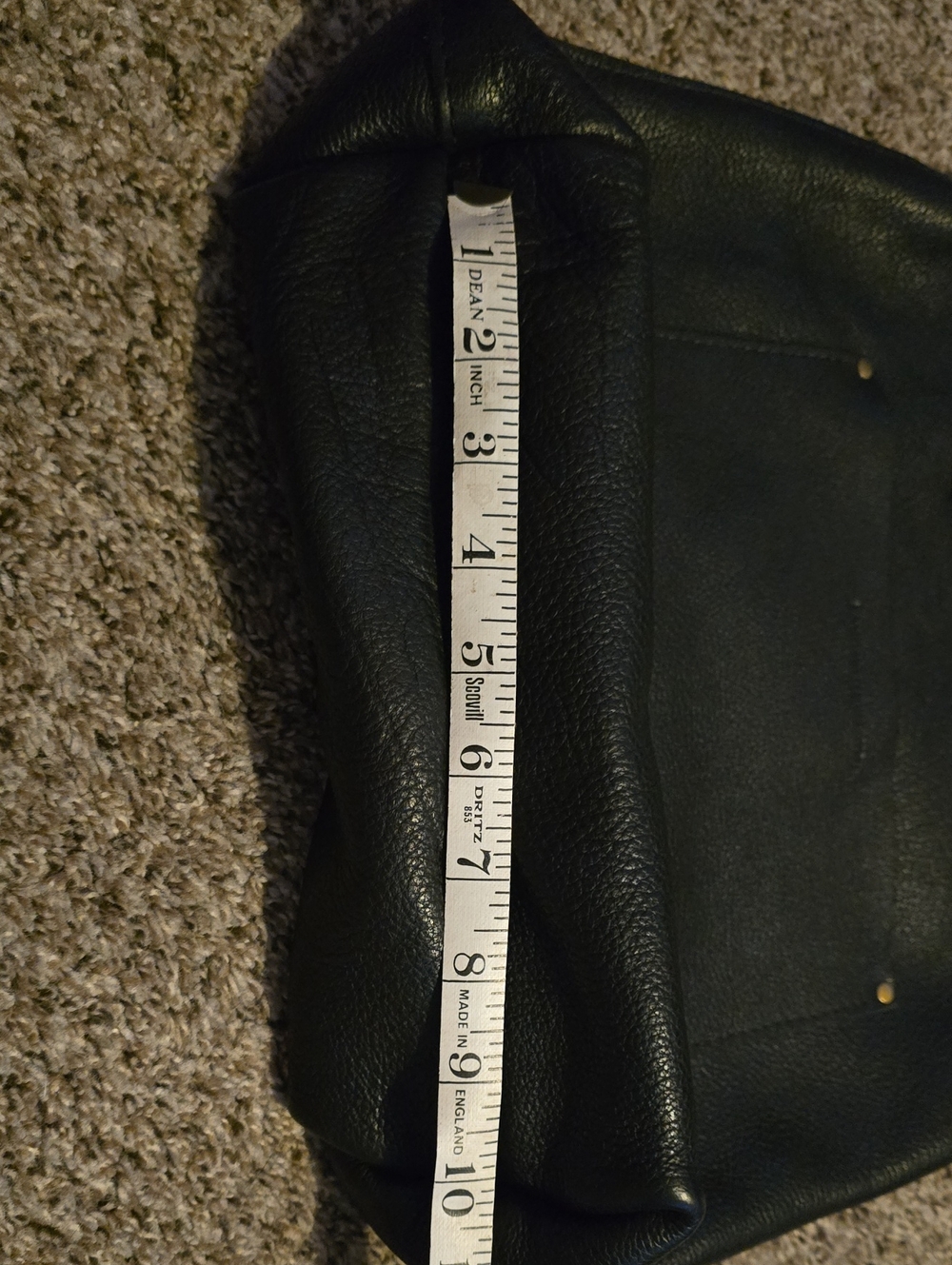 Portland Leather Large Crossbody Tote - Picture 7 of 13